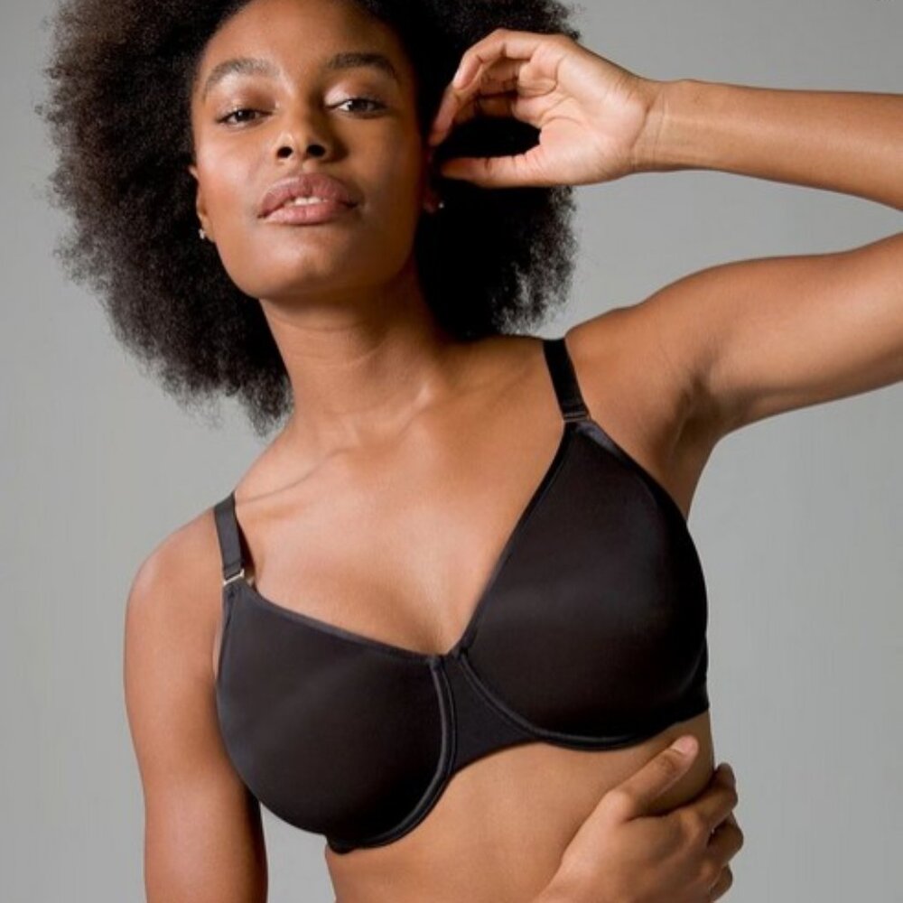 NWOT Soma Unbelievable Minimizer Bra in Black, 36C